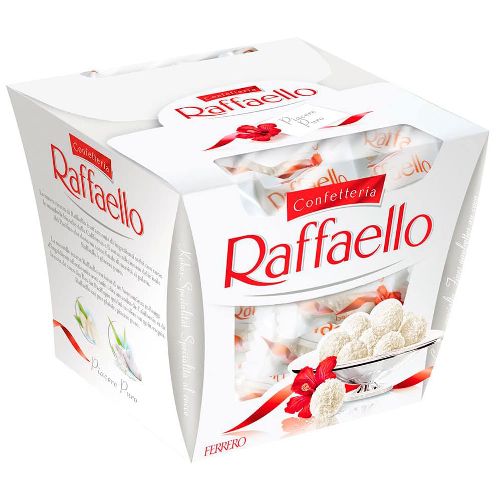 Конфеты «Raffaello» 150 г. Невьянск - купить по цене за 490 руб. | Конфеты  «Raffaello» 150 г. на заказ с бесплатной доставкой в Невьянске